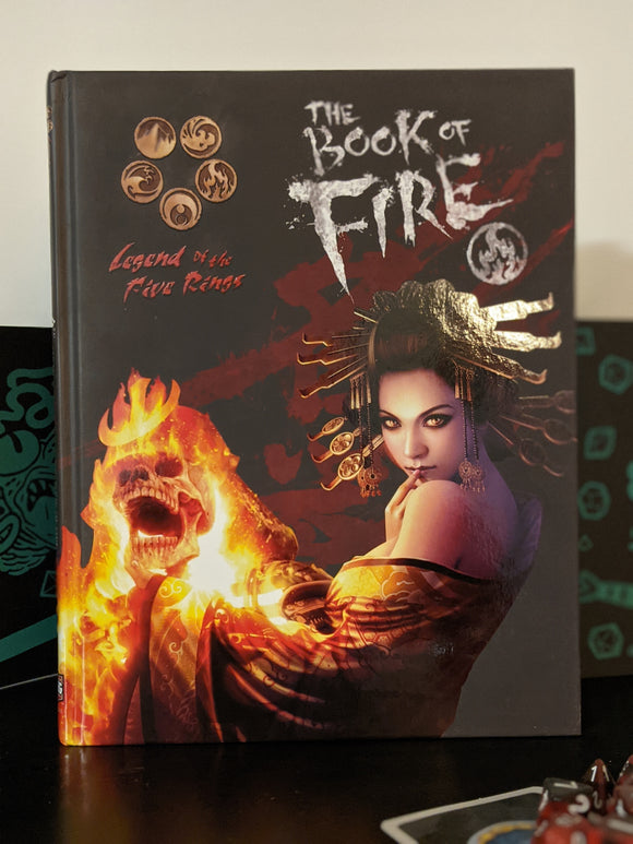 Legend of the Five Rings 4th Edition: Book of Fire (Rare OOP)