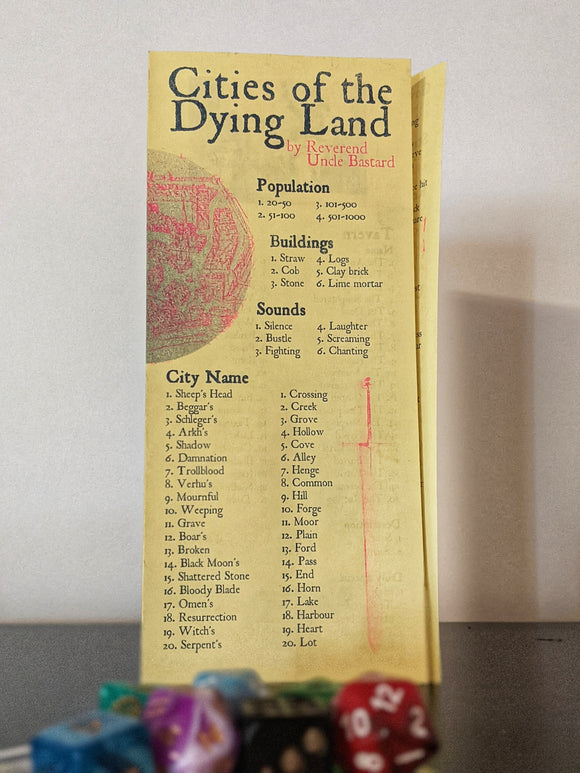 Cities of the Dying Land
